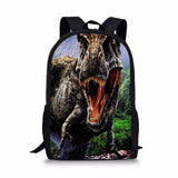 Dinosaur Pattern School Backpacks for Kids