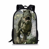 Dinosaur Pattern School Backpacks for Kids