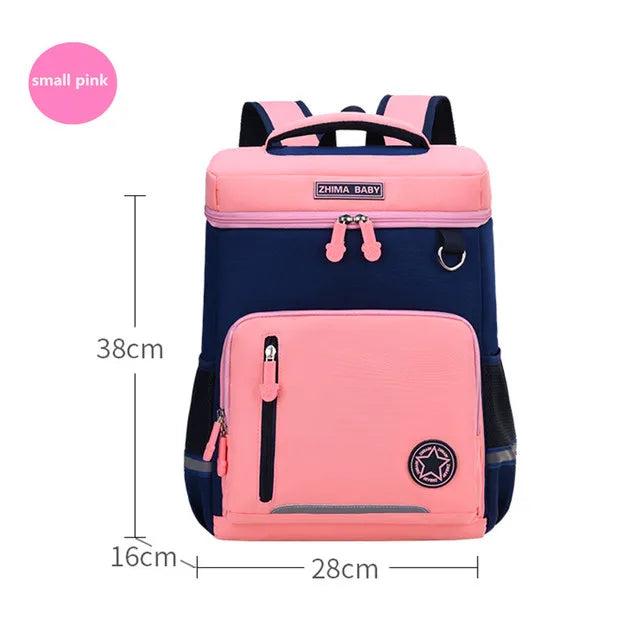 Waterproof Primary School Bags for Girls Boys Kids Book Bag
