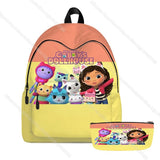 Gabby Dollhouse Cats Bookbags Students Back to School Backpack