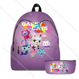 Gabby Dollhouse Cats Bookbags Students Back to School Backpack