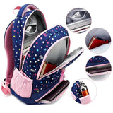 Daisy Print Girl School Bag Big Capacity Backpack