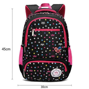 Daisy Print Girl School Bag Big Capacity Backpack