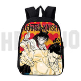 Japan Jujutsu Kaisen Backpack Men Anime Zipper Rucksacks Laptop Travelbags