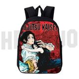 Japan Jujutsu Kaisen Backpack Men Anime Zipper Rucksacks Laptop Travelbags