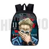 Japan Jujutsu Kaisen Backpack Men Anime Zipper Rucksacks Laptop Travelbags
