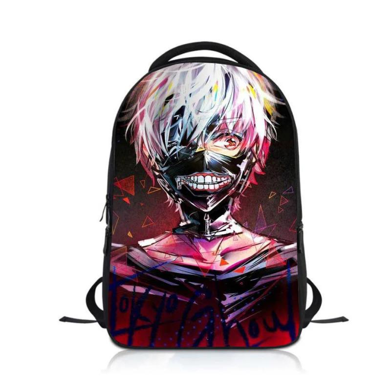Anime Tokyo Ghoul Kids Backpack School Bag Children Knapsack