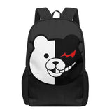 Monokuma 3D Print School Bag for Boys Girls