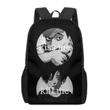 3D Print School Backpack for Boys Girls Teens Book Bag