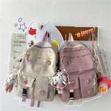 Stylish Waterproof Women's Nylon Backpack