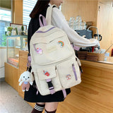Stylish Waterproof Women's Nylon Backpack