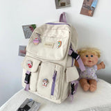Stylish Waterproof Women's Nylon Backpack