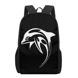 Dolphin Animal 3D Pattern School Bag for Children Girls Boys