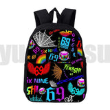 6ix9ine 3D Backpack Kids Bookbag School Bags Boys Girls Travel Bags
