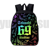 6ix9ine 3D Backpack Kids Bookbag School Bags Boys Girls Travel Bags