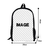 Cartoon Panda Sunflower Pattern Girls School Bag College Students Big Bookbags