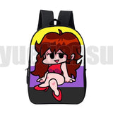 3D FNF Backpack 16-Inch Large Capacity Kids School Bag