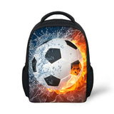 Foot Ball Print Kids School Bag Satchels