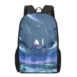 16Inch 3D Print Children School Bags Orthopedic Backpack Kids School Boys Girls