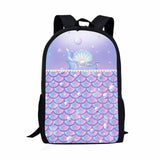 Fantasy Shell Scales Girls School Bags Large Capacity Children's Backpack