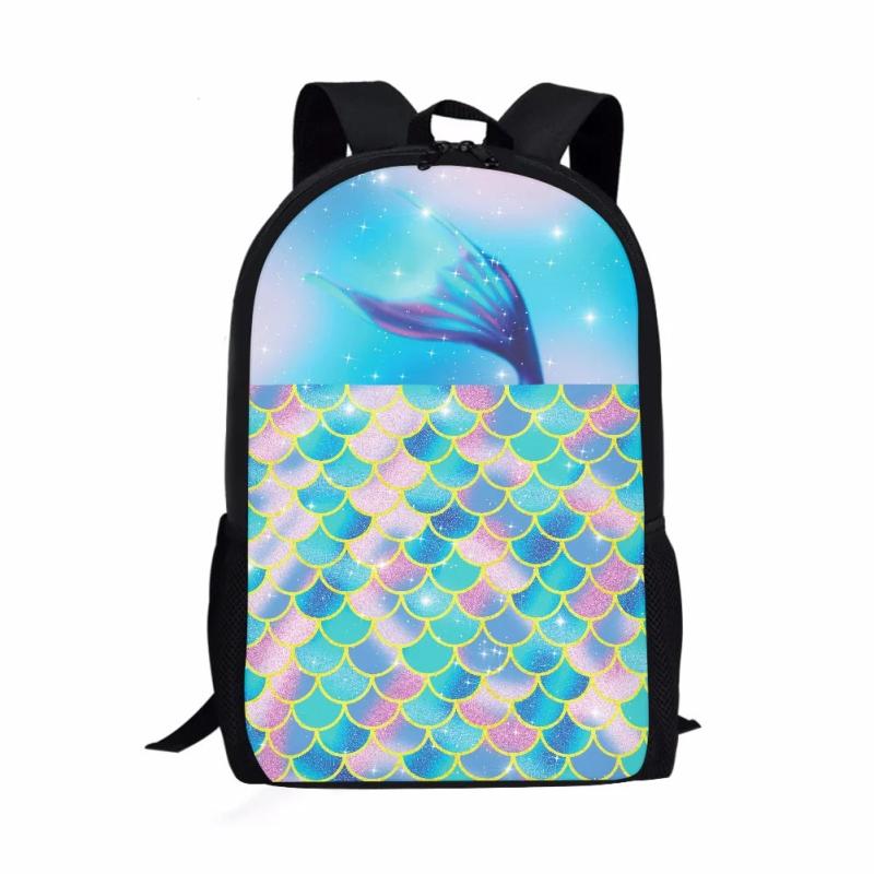 Fantasy Shell Scales Girls School Bags Large Capacity Children's Backpack