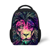 ELVISWORDS Animal Print School Bags Kids Backpack Mochila Escolar