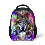 ELVISWORDS Animal Print School Bags Kids Backpack Mochila Escolar