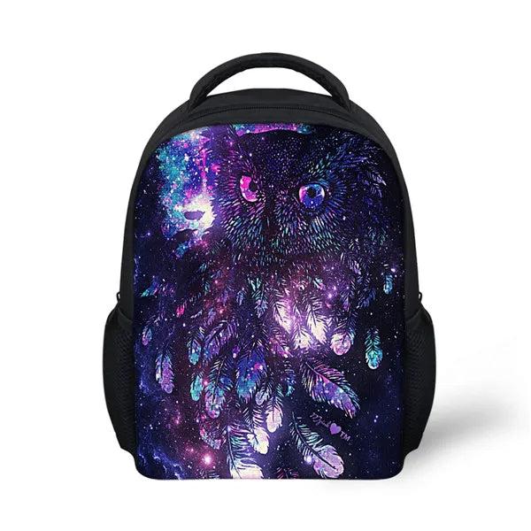 ELVISWORDS Animal Print School Bags Kids Backpack Mochila Escolar