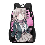 Nanami ChiaKi Danganronpa School Bag Print Backpack Teens Book Bag 16