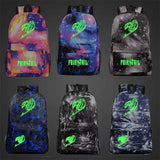 Anime Green Light Luminous Fairy Tail School Bag