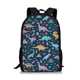 Dino Print Boys School Bags Mochila Infantil
