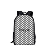 3D Pet Spaniel Dog Printing Kids Backpacks School Bag