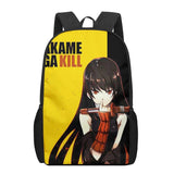Akame Ga Kill Anime School Backpack for Kids Boys 16 Inch Book Bag