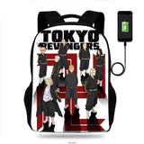 Tokyo Revengers Backpack Boys Girls School Bag Book Bags Men Women Rucksack