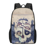 Goonies School Bags Print Backpacks Teenage Boys Girls 16 Kids Backpack