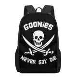 Goonies School Bags Print Backpacks Teenage Boys Girls 16 Kids Backpack
