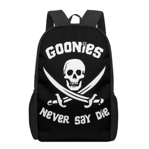 Goonies School Bags Print Backpacks Teenage Boys Girls 16 Kids Backpack