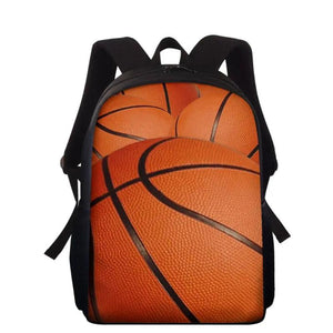 15 Inch School Bags For Boys Girls Ball Printing Backpack Kids Primary Schoolbag