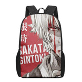 GINTAMA School Backpack 3D Print for Boys Girls Kids Kindergarten Men Child Bag