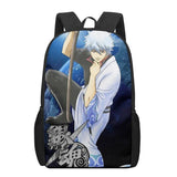 GINTAMA School Backpack 3D Print for Boys Girls Kids Kindergarten Men Child Bag