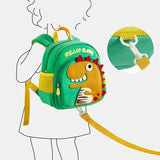 Dinosaur Backpack for Kids 1-6 Years Waterproof Schoolbag