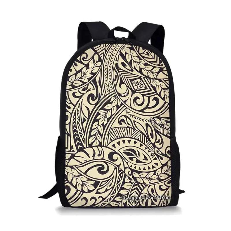 Ethnic Tribal Pattern Girls School Bags Multifunctional Retro Book Backpack