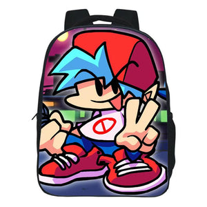 Friday Night Funkin Backpack Kids Bookbag Boys Girls Bags Children School Bags