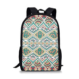 Tribal Geometry Print Women's Backpack Waterproof