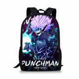 ONE PUNCH-MAN Element Printing Pattern School Backpacks Personalized Kids