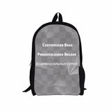 HaoYun Cats Pattern 3D School Bags - Large Capacity Student Bookbags