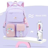 Rainbow Shoulder Strap School Bag for Girls