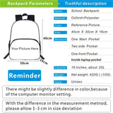 Camouflage Backpack 3D Cartoon School Bag Kindergarten Teens Storage Bag