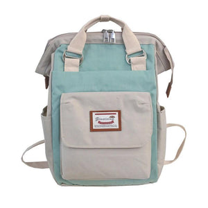 Large Capacity Laptop Backpack Nylon Women Mochila Para Adolescentes