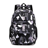 Waterproof Kids Backpack Boys School Bags Camouflage Primary Schoolbag